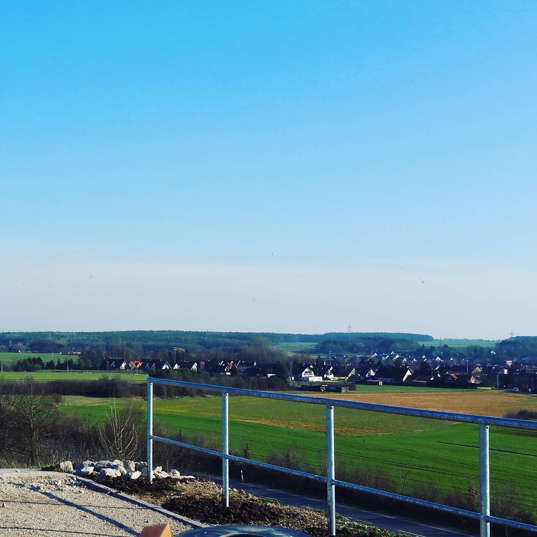 Das tolle Wetter genossen #springiscoming #bluesky #himmelliebe