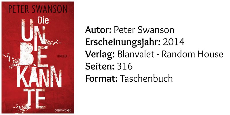 Die Unbekannte - Peter Swanson (c) Blanvalet