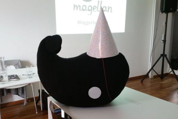 Das Geburtstagskind der Wal - Symbol des Magellan-Verlags (c) Franzi Schönbach